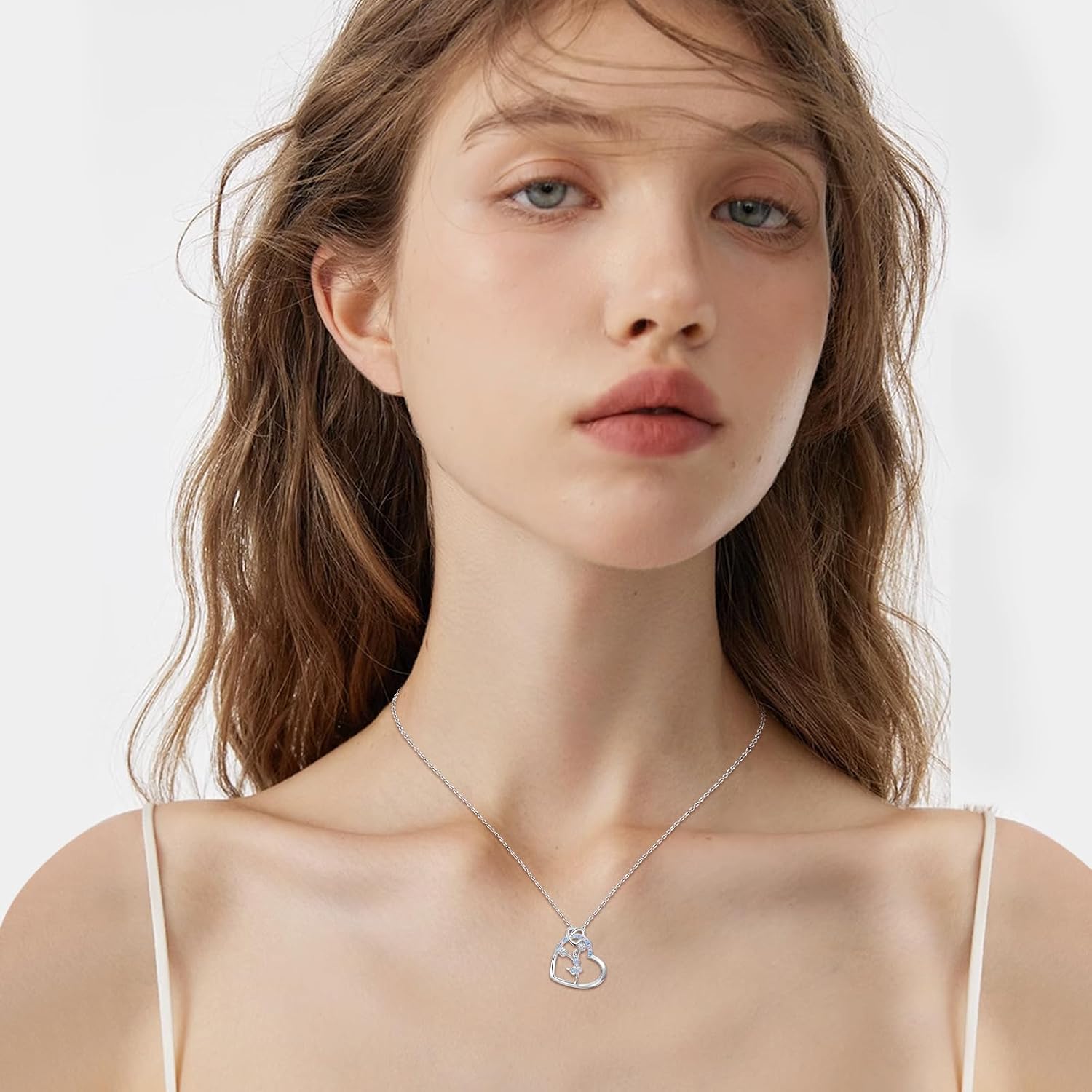 Sport/Music Necklace for Women 925 Sterling Silver Crystal Pendant Tree of Life Jewelry Gifts for Sport Players