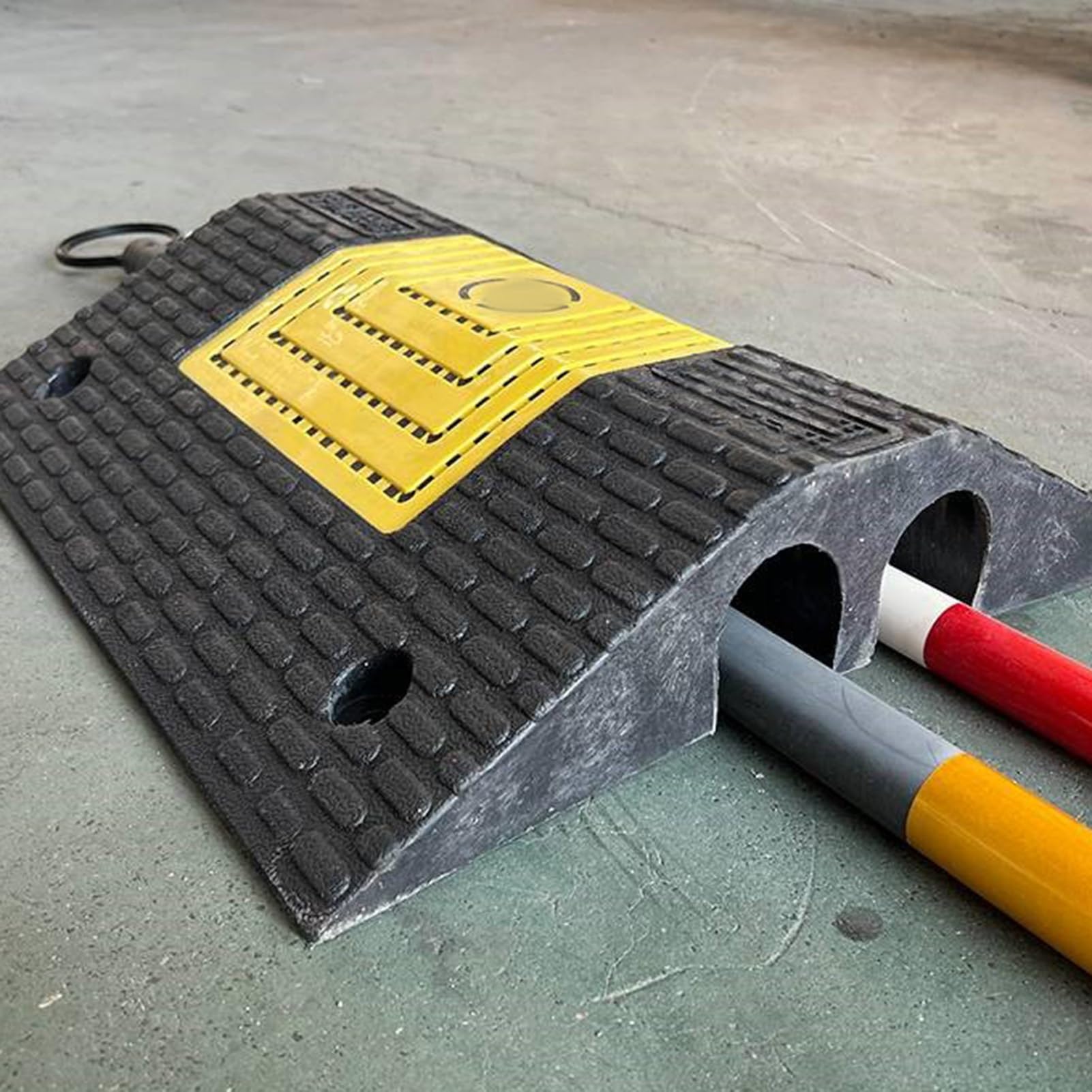 Heavy Duty Speed Bumps per strada, rampa di protezione per cavi, per asfalto, cemento, ghiaia, vialetto
