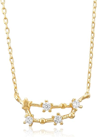 Amazon ミルブラン Milleblanc 星座ネックレス山羊座 Tm57nan 777ｶﾌﾟﾘｺｰﾝ ネックレス 通販