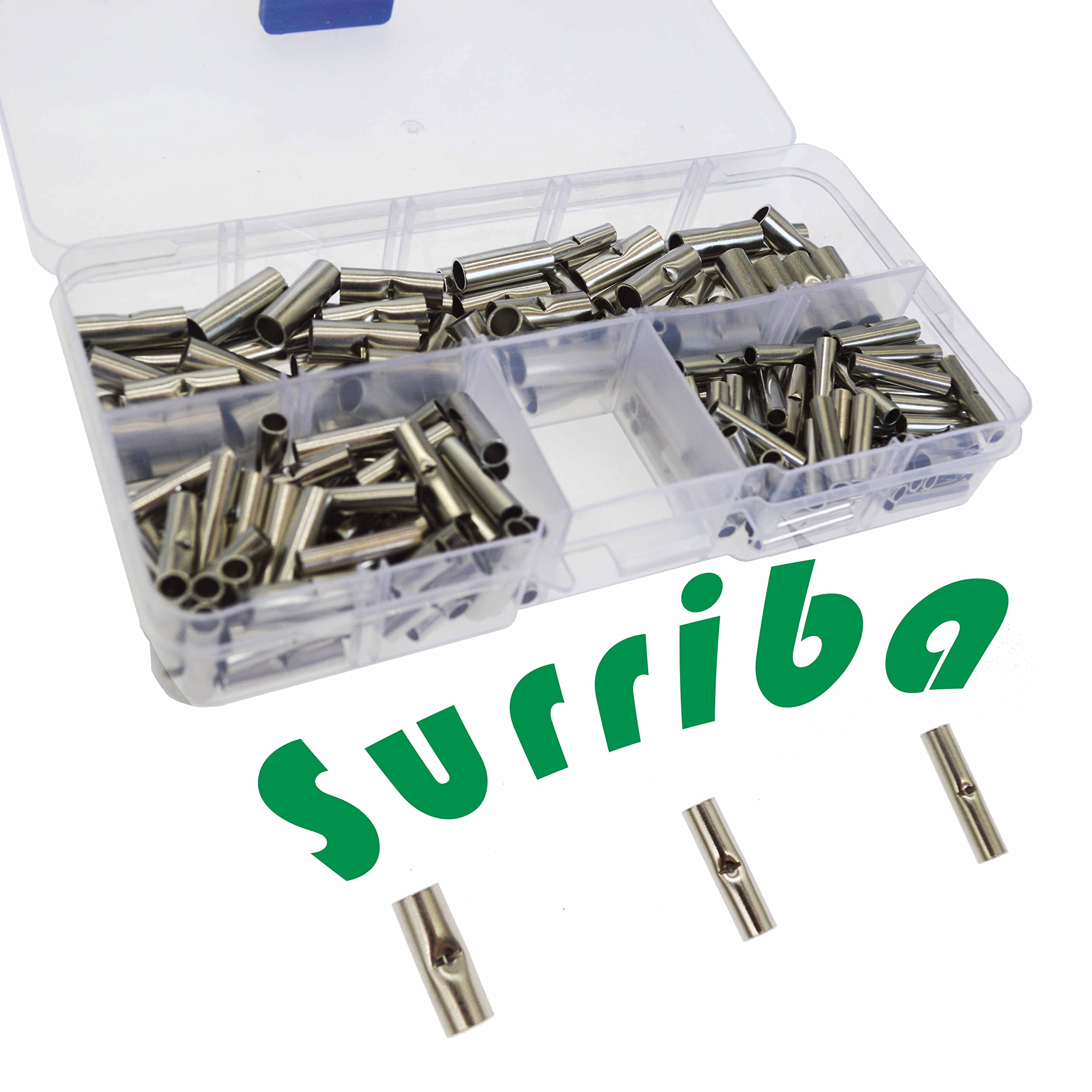 JTAREA 100x Stoßverbinder-Set – 7 Typen Unisoliert Mit Schrumpfschlauch – 0,5–25 Mm² – Für Auto, Boot & Elektro
