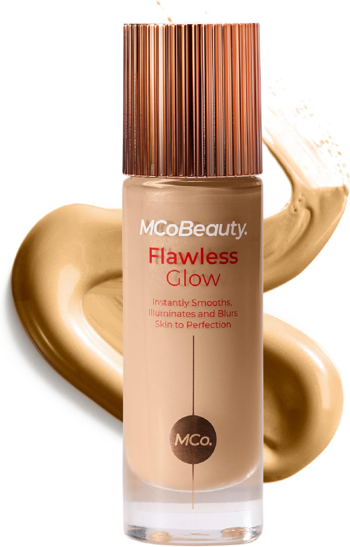 MCoBeauty Flawless Glow Luminous Skin Filter, 4 Medium, Healthy Glow with Natural Radiance, Vegan, Cruelty Free Cosmetics