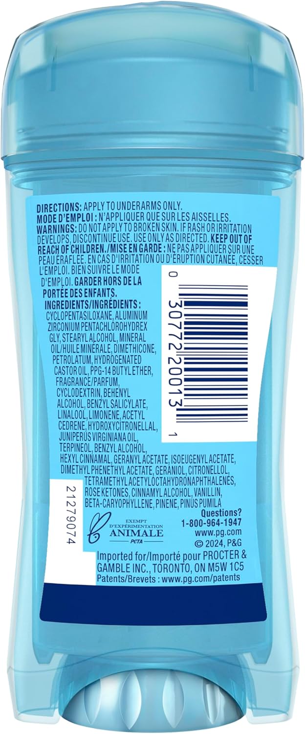 Secret Invisible Solid Antiperspirant and Deodorant, Shower Fresh, 73 g - Image 8