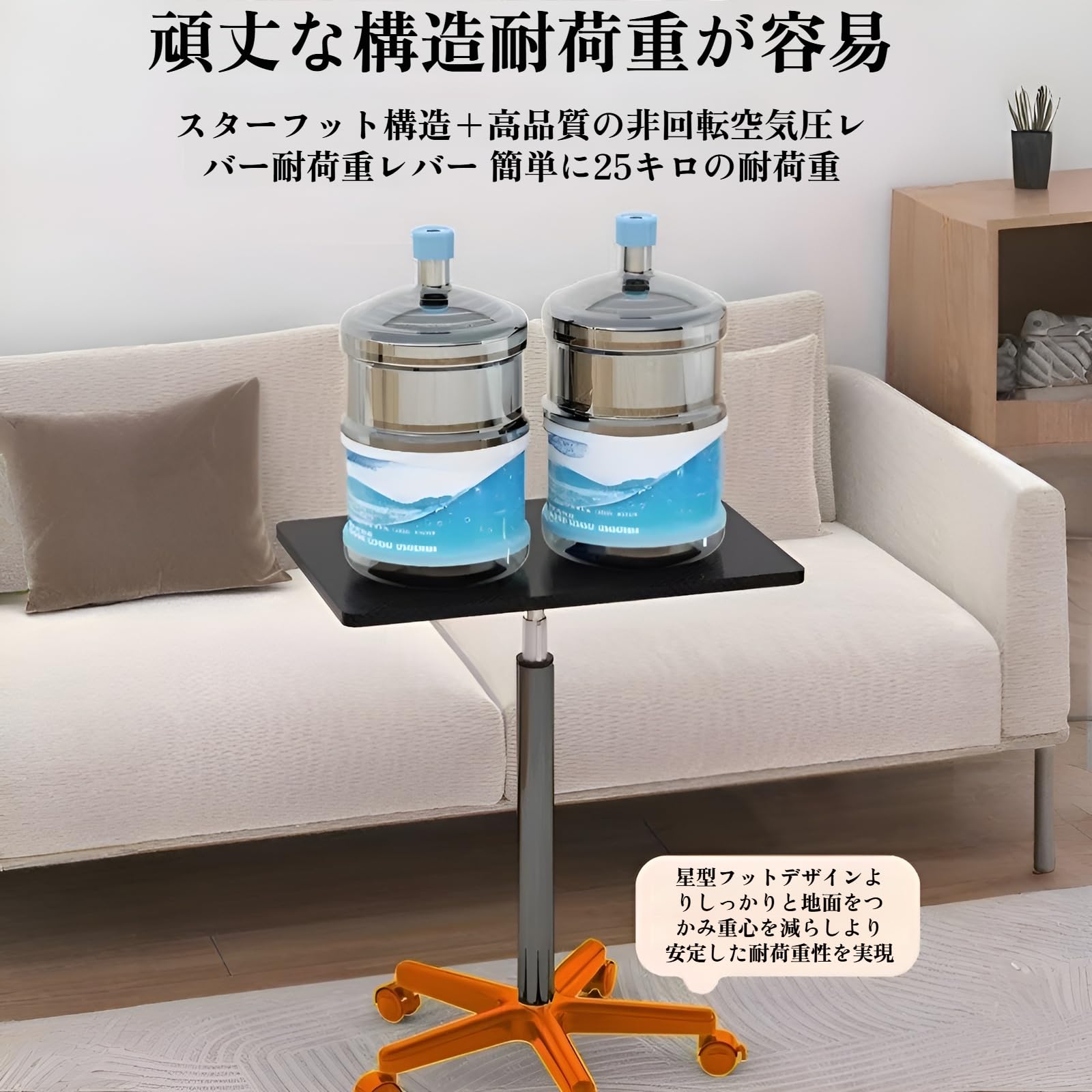 Amazon | [Yizibuur]【可移動昇降デスク】コンパクト スタンディング