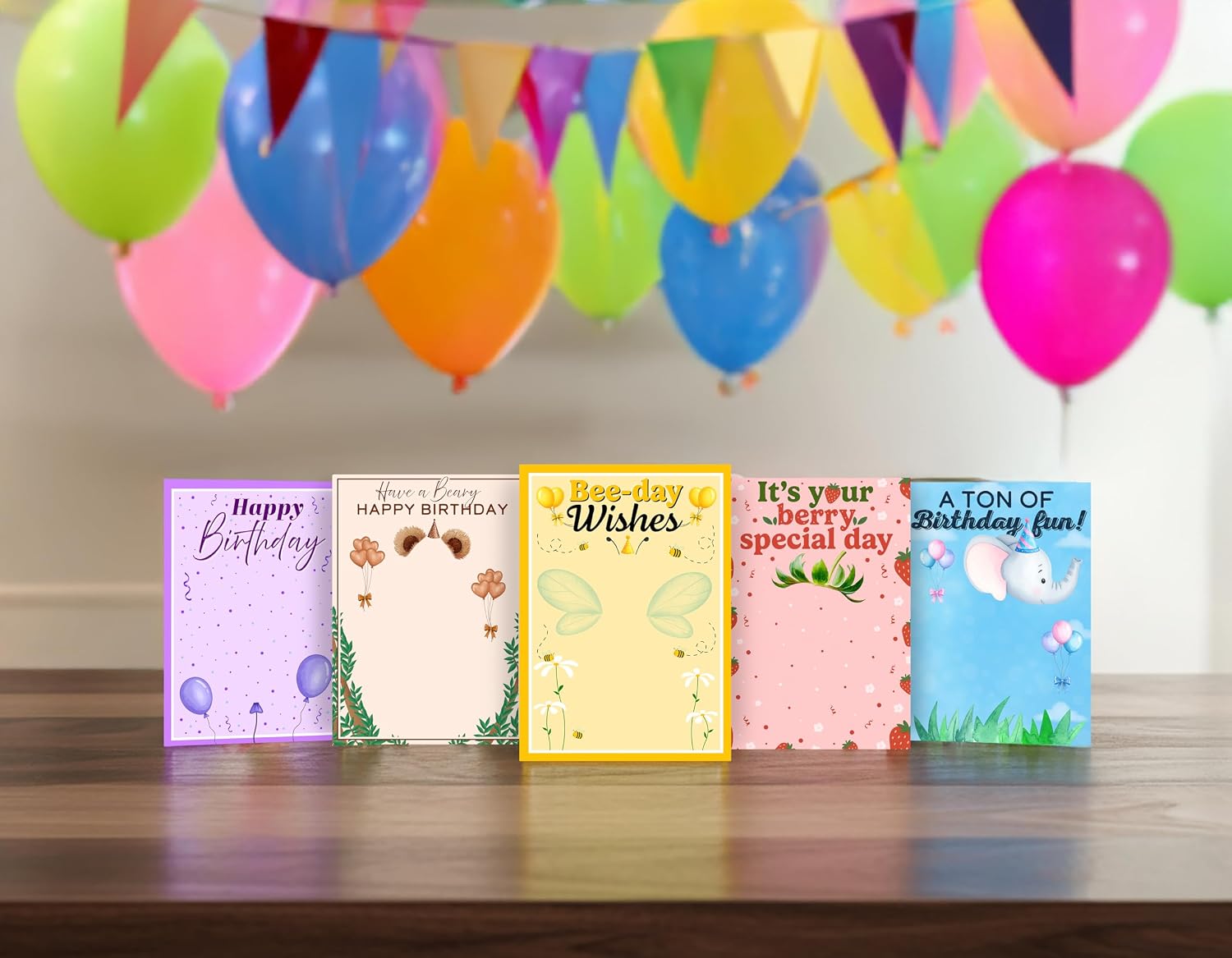 Keepsake Birthday Cards & Envelopes – 5 Handprint Footprint Keepsake Cards Plus 5 Matching Envelopes – Perfect for Baby Milestones, Gifts & Memory Albums Fun DIY Keepsake for Parents, Baby & Toddler Ages 0-3 - *Paints not included* image 2