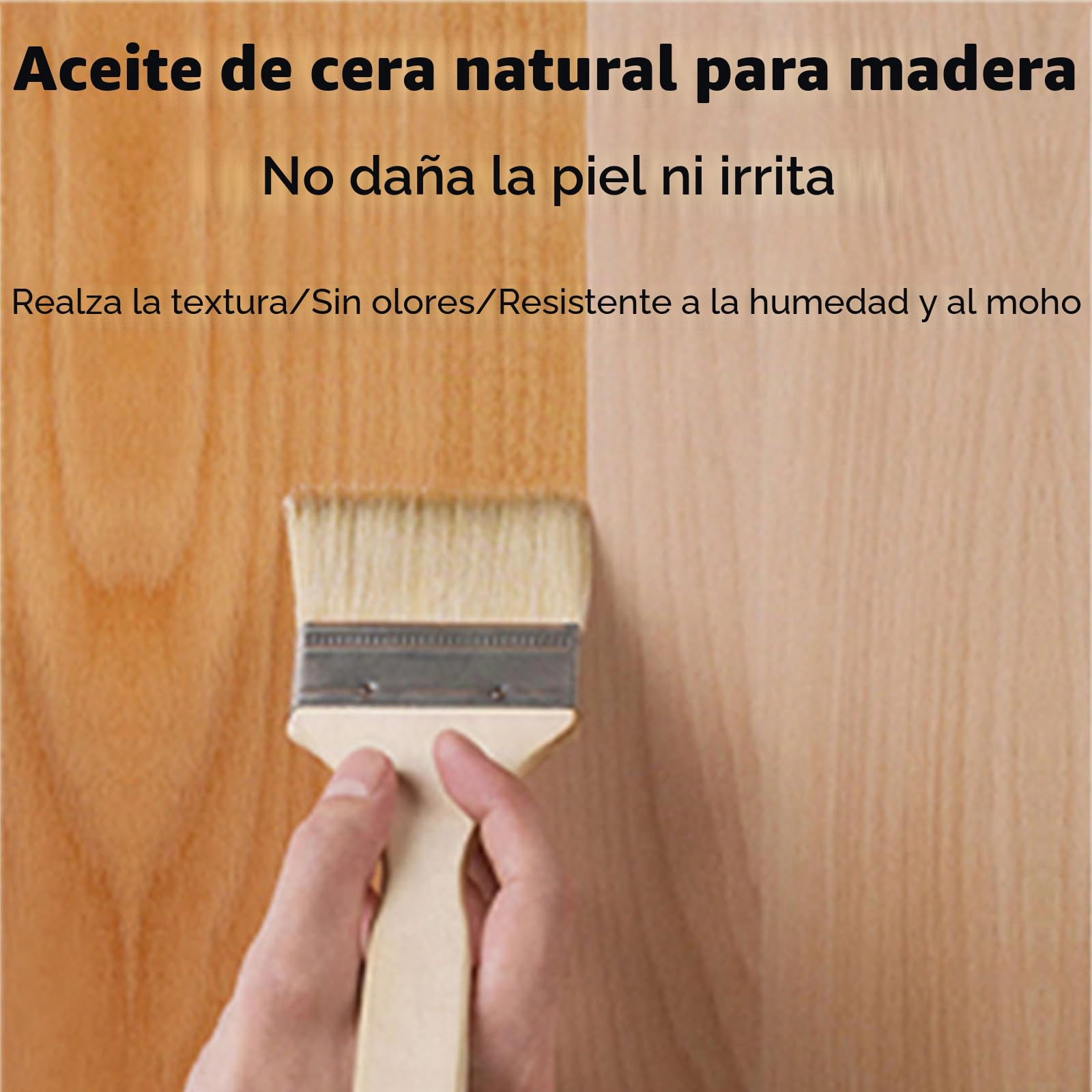 Barra Cortina Madera de Haya | Ecológica, Silenciosa y Duradera | Varilla Simple con Montaje Lateral | Ideal para Salas, Dormitorios, Cocinas y Comedores(140 cm (2 Brackets))