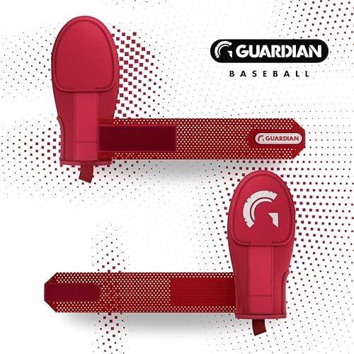 Miniatura 5 de Guardian Baseball Mitón deslizante - Tallas para jóvenes y adultos - Guante deslizante para béisbol - Correa de compresión elástica