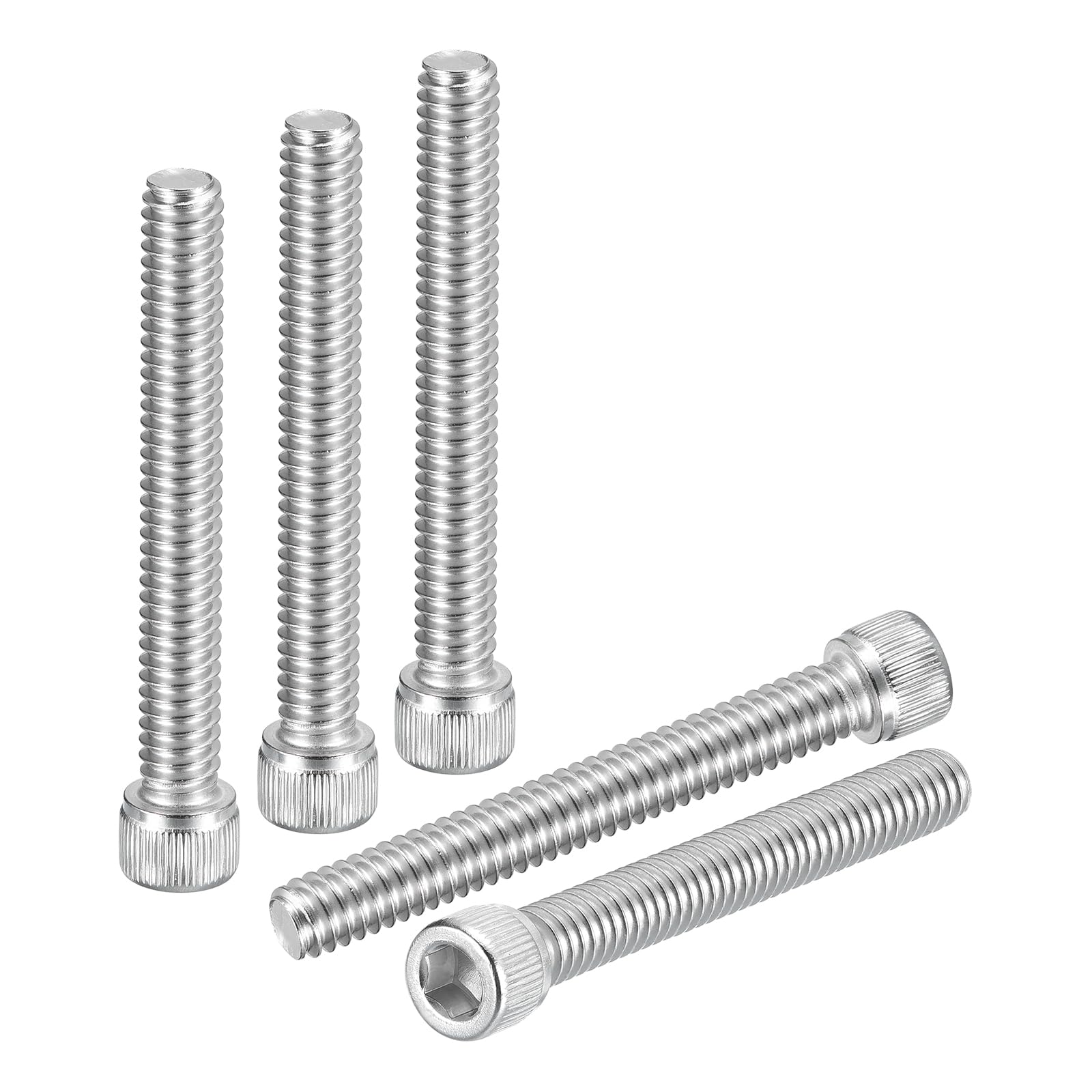 DTGN 1/4"-20x2" Socket Head Cap Screws Bolts, 20Pack, Good for Road Bicycle Mountain Bike, Auto, Motorcycle