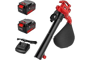 MZK Cordless Leaf Blower Vacuum with Battery and Charger Included