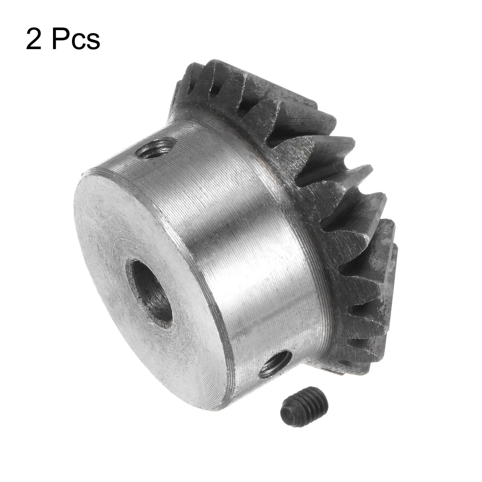 Amazon.co.jp: HARFINGTON 2ピース ベベルギア 1M 20歯 8mm シャフト穴