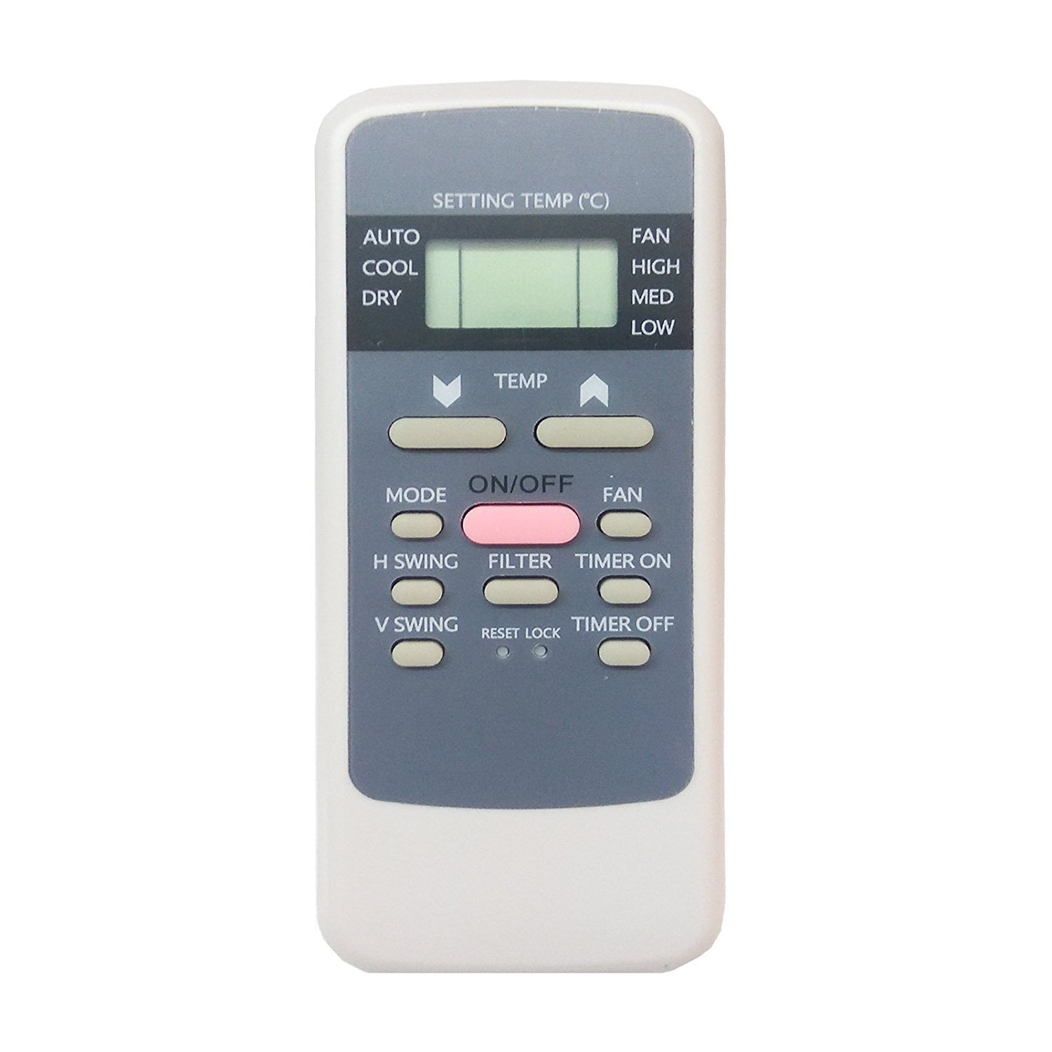 NISO AC Remote Control Compatible for HITACHI Sugoi Split AC/Window RAW318 AC (Please Match Your existing Remote with The Given Image Before Placing Your Order)