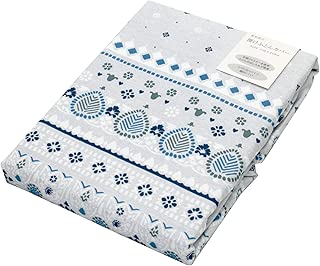 【Amazon.co.jp 限定】 東京 西川 SEVENDAYS 掛け布団カバー シングル 洗える 北欧 速乾 アイロンいらず 軽量 セブンデイズ バンダナ柄/グレー PI07000598SI