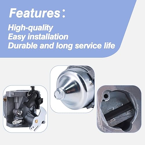 Miniatura 4 de 16100-Z9L-811 Kit de carburador con filtro de aire para Honda GCV170LA HRN216 HRX217 Modelo Cortacésped Pulverizador de empuje de alta presión