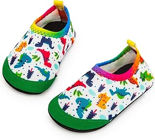 Zapatos de Agua para niños y niñas, Zapatos de Playa para niños pequeños, Calcetines acuáticos Descalzos Antideslizantes para Piscina y Playa