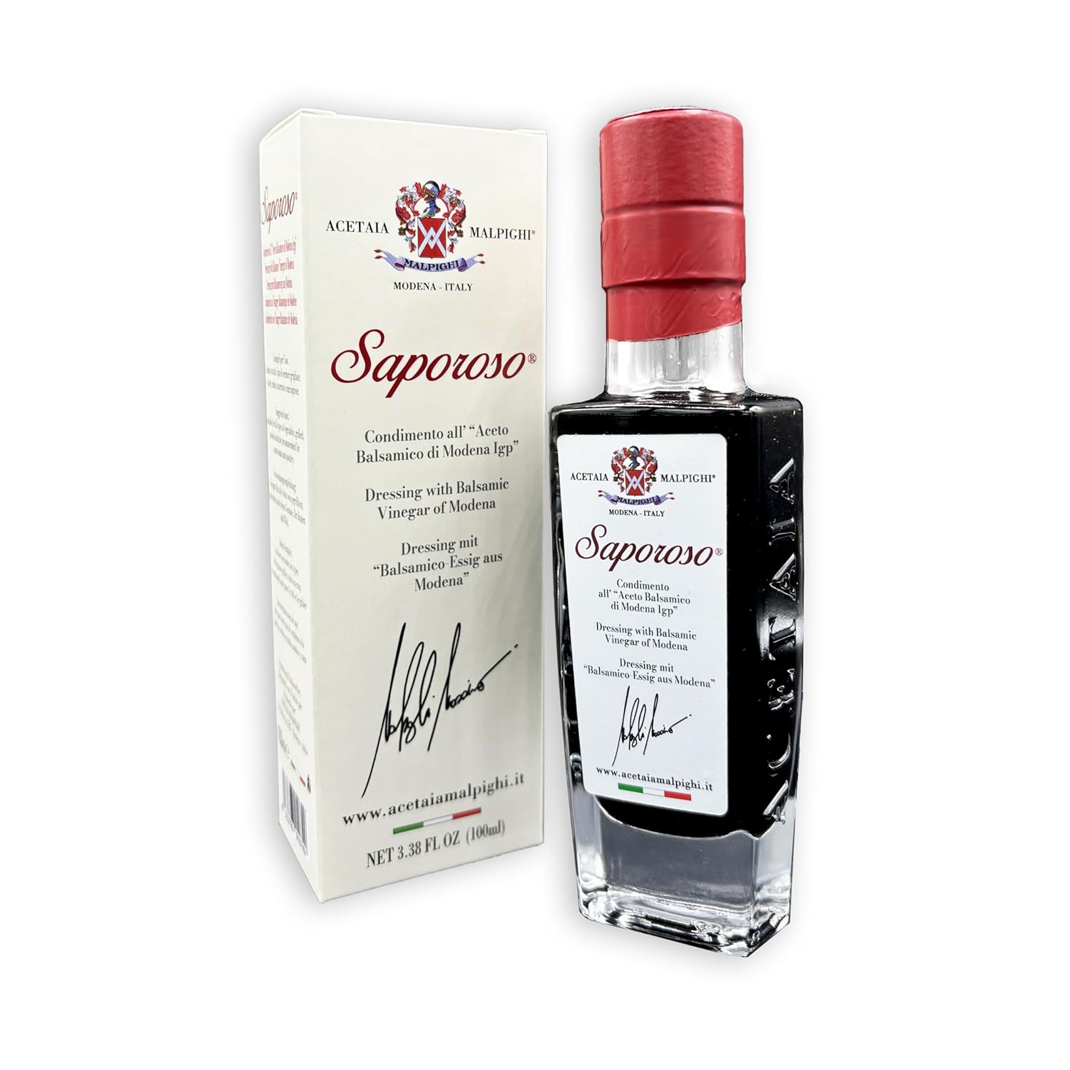 Balsámic Dressing "Saporoso" 6 years old -3,4 oz. (100 ml)