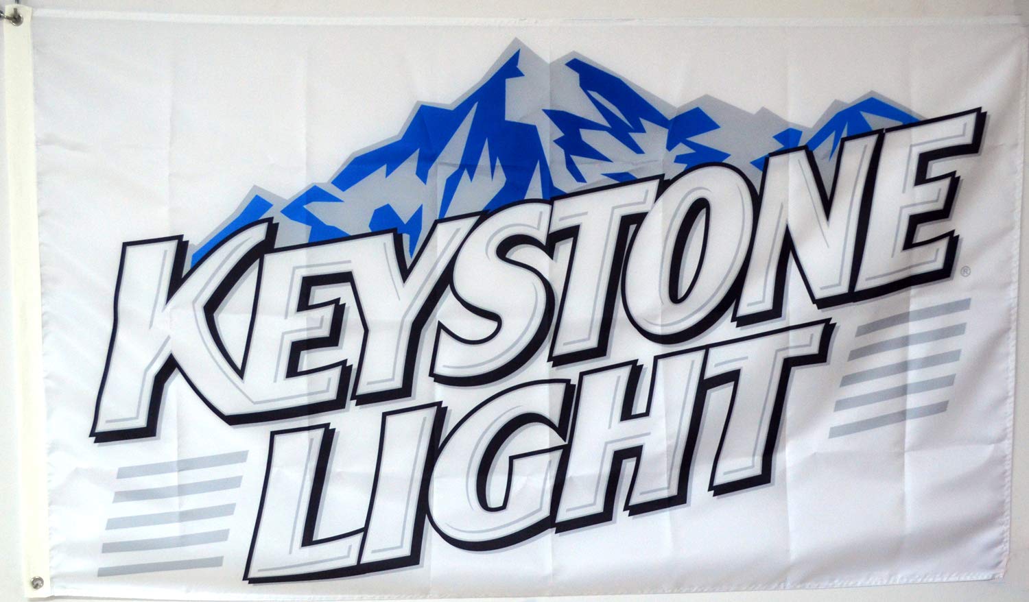 Mountfly Keystone Light Beer Flag Banner 3x5Feet Man Cave Decor