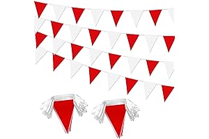 Celebrate Every Occasion with Red White and Blue Pennant Flags