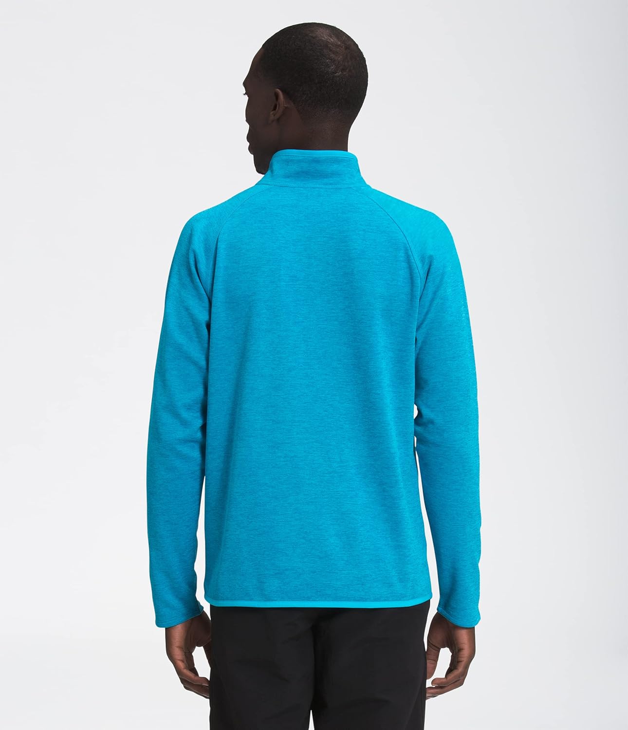 THE NORTH FACE Men's Canyonlands Half Zip Pullover Sweatshirt, Meridian Blue Heather, Medium