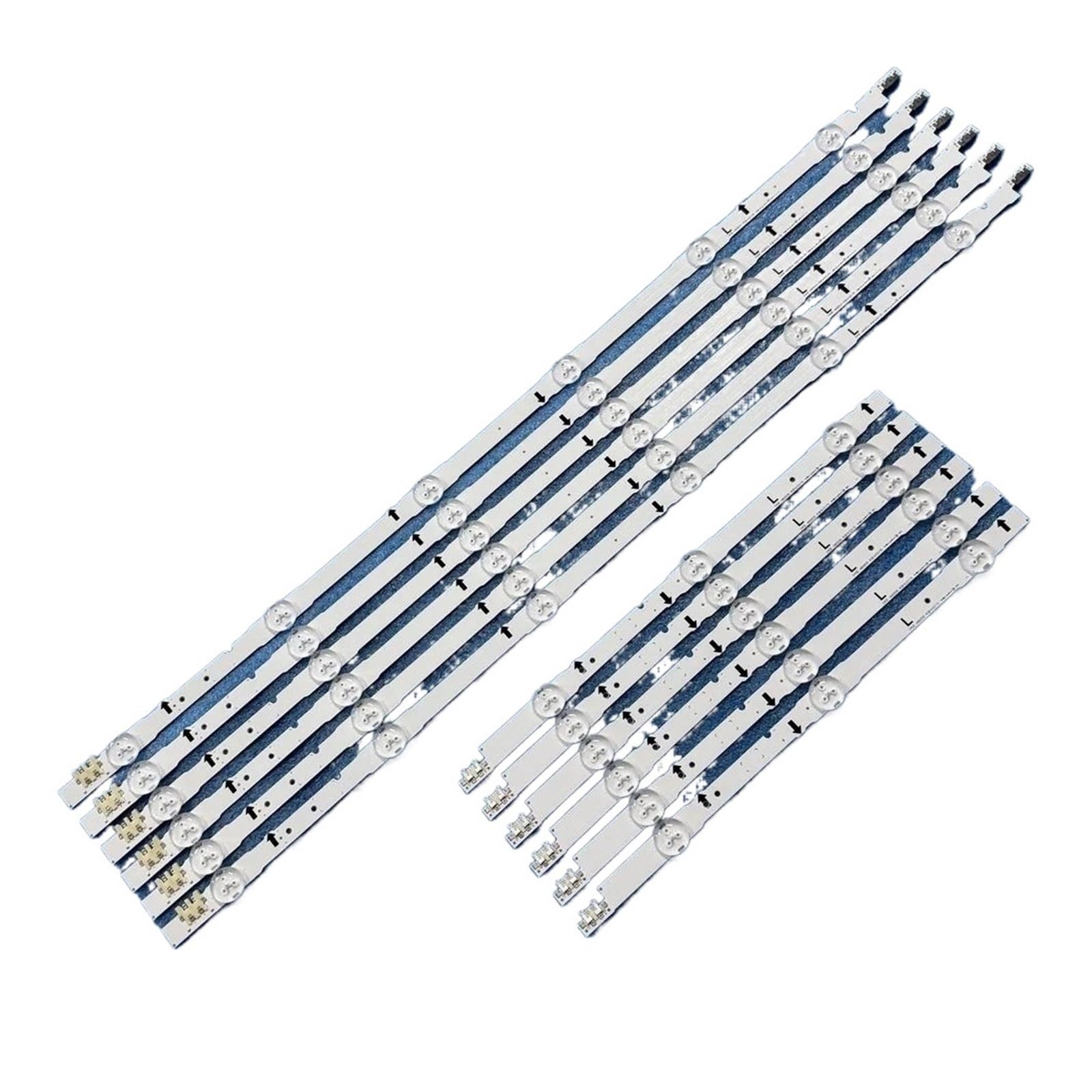 Tira de LED para UE48J5500AW que soluciona la pantalla oscura y repara el brillo 7