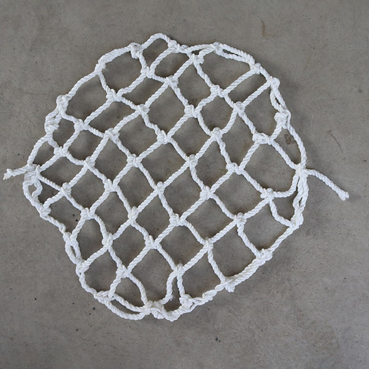 4pcs Round Well Cover Nets Anti-Fall Safety Netting for Sewer Inspection Wells Protection Sturdy Polyester Mesh