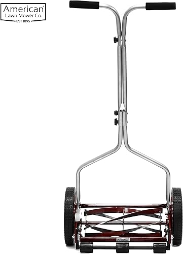 Miniatura 8 de American Lawn Mower Company 1304-14 Cortacésped de carrete de empuje de 5 cuchillas de 14 pulgadas