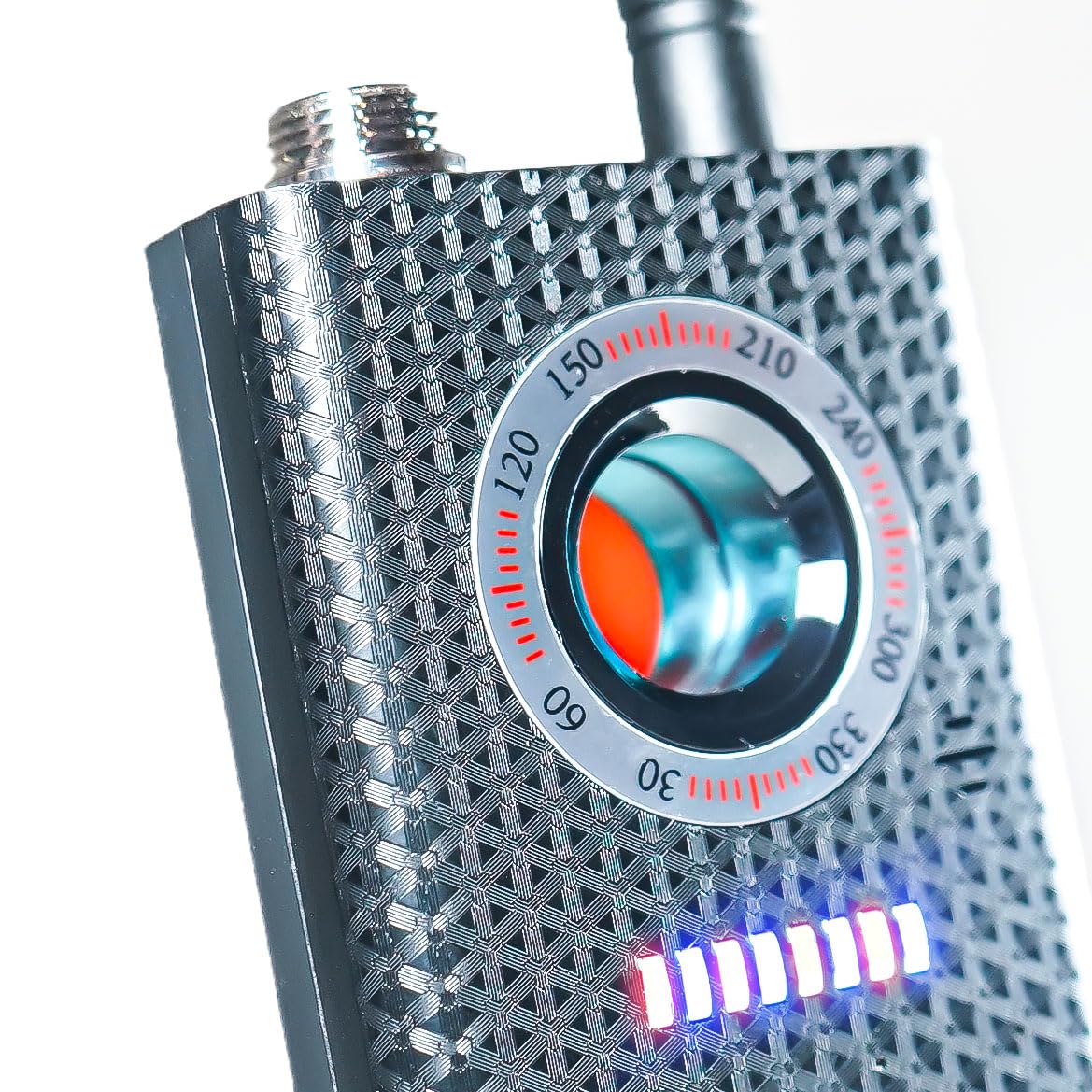 Rilevatore di microspie e di Segnali GSM GPS EMF Telecamere Nascoste per Privacy e Sicurezza localizzatori GPS Auto, scanner controllo Casa e Ufficio sistema AI integrato intelligente