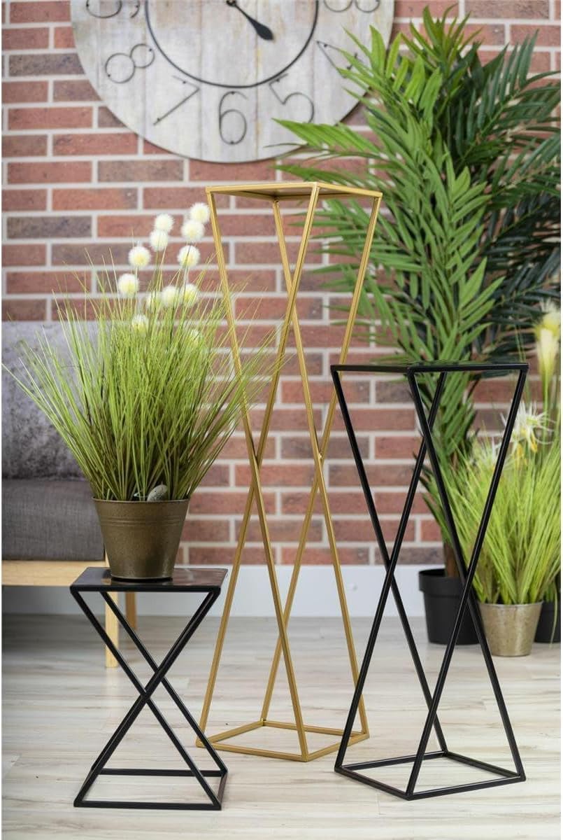 Vasi Fiori SucceBuy Metallo Dorato 23" Altezza, Confezione Da 20 Centrotavola Eleganti Per Tavoli Di Matrimoni Ed Eventi 95959701