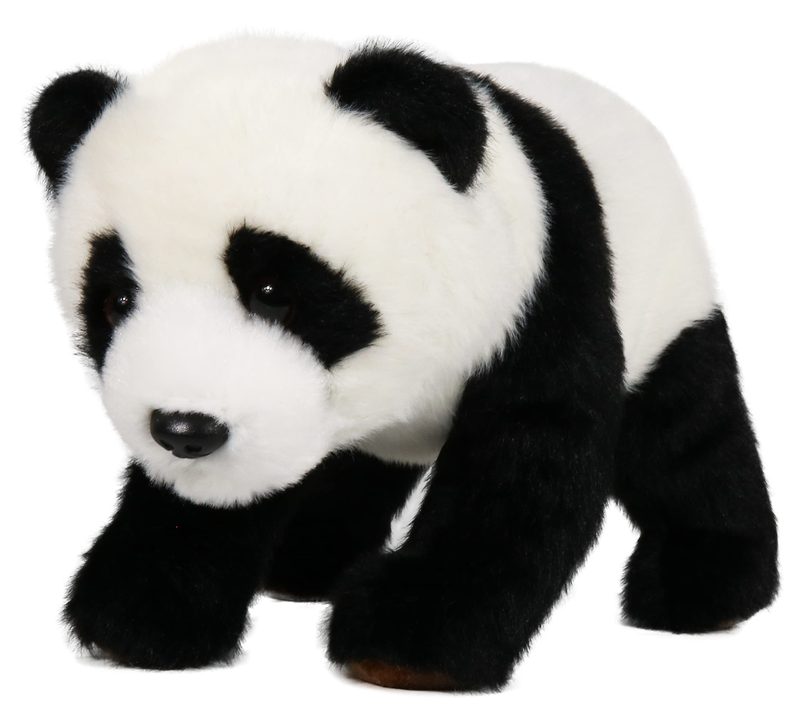 ICE KING BEAR Baby Panda Stuffed Animal Soft Plush Toy 25cm Length, Black and White, 25 cm - Image 2