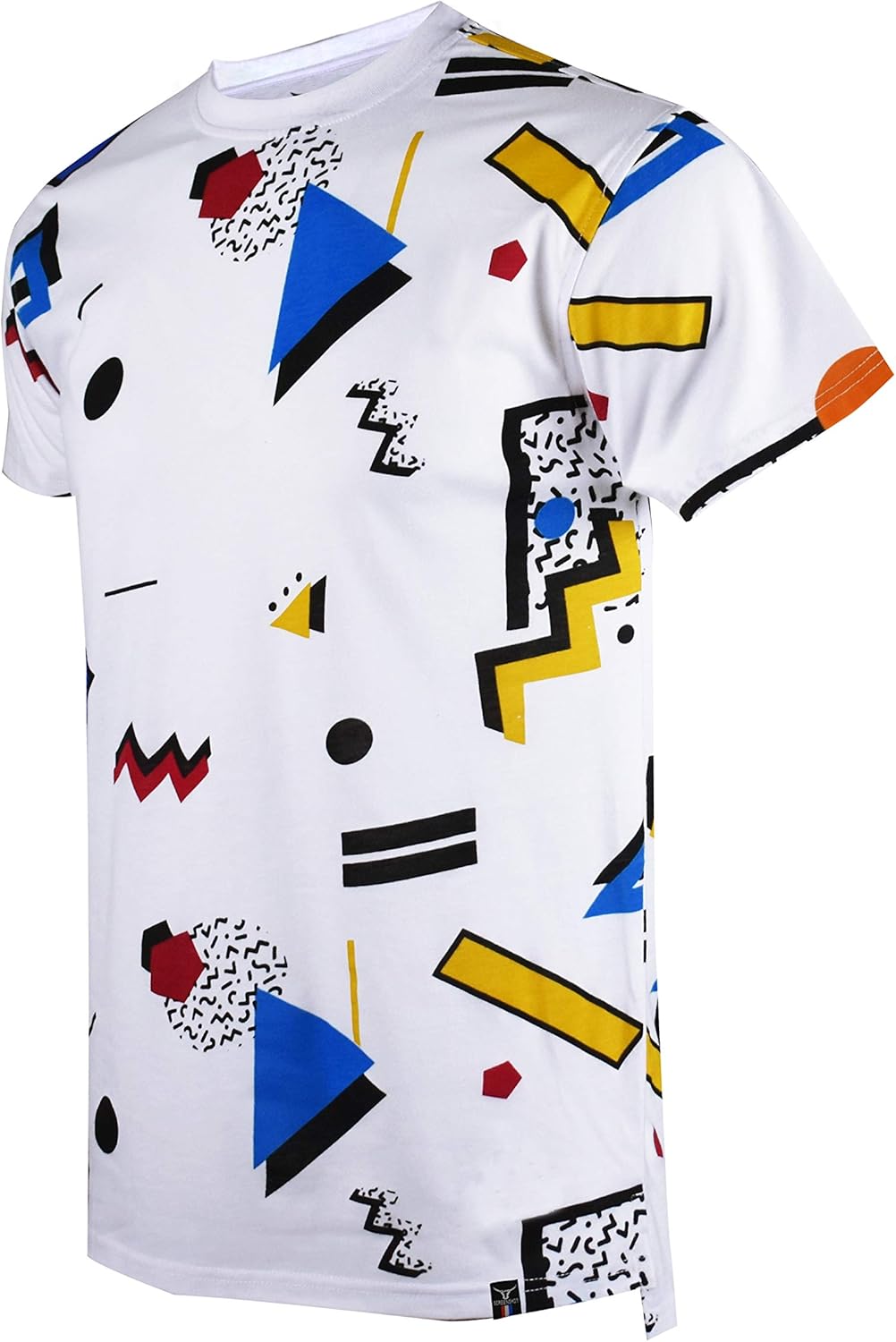 Vista 2 de Screenshotbrand - Camisetas para hombre Hipster Hip-Hop Premiun - Elegante Longline última moda