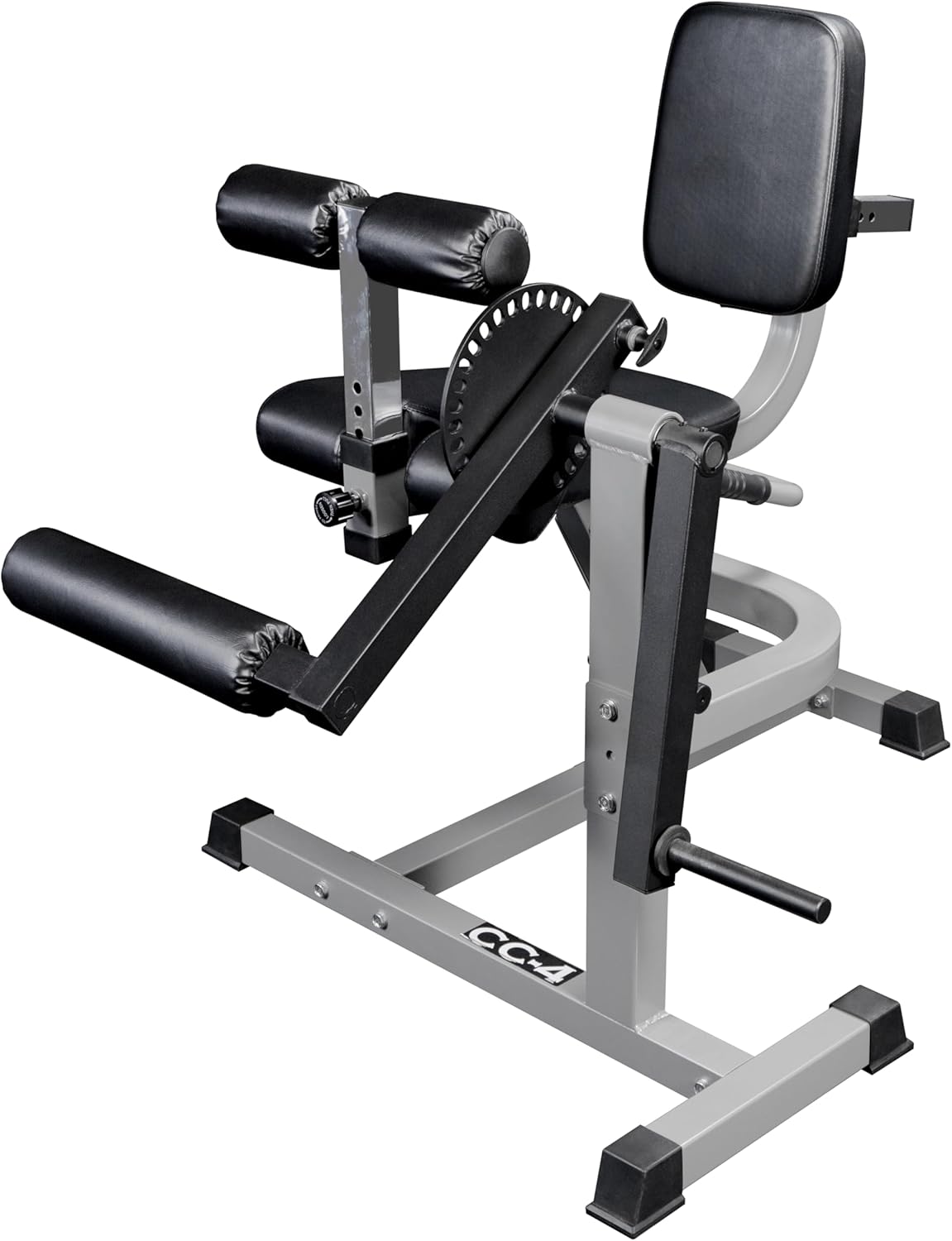 Valor Fitness Leg Extension and Leg Curl Machine - Adjustable - 8 Thigh, 6 Back Positions - Plate Loaded Max 150 lbs - Home Gym Equipment Lower Body Workout