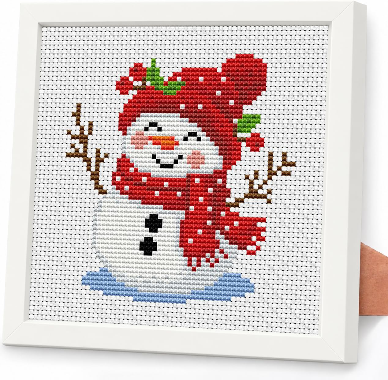 Beginner Cross Stitch Kits - Sloth Stamped Art -17 Beginner Cross Stitch Kits - Sloth Stamped Art -17