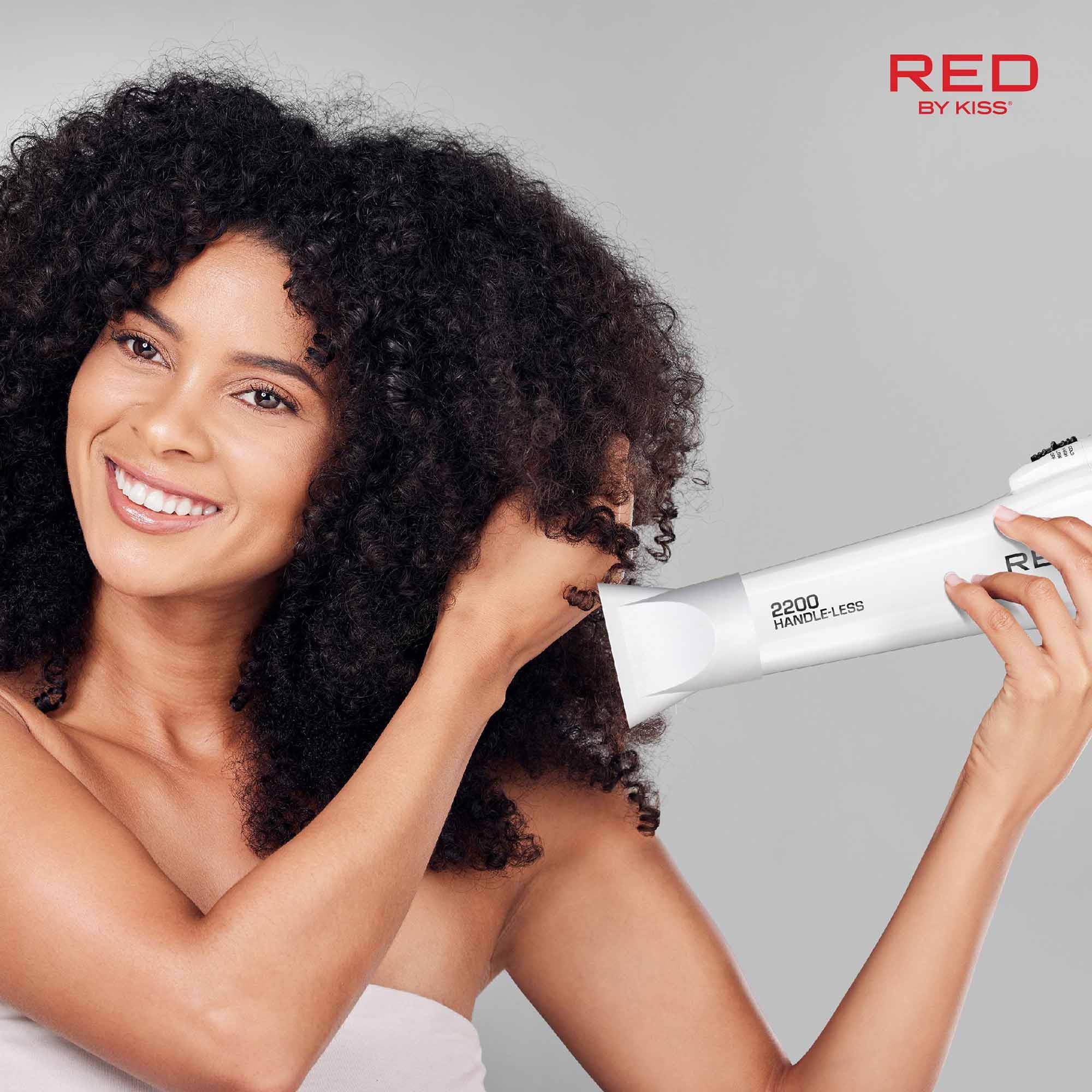 Amazon.com : Red by Kiss Handle-Less Ceramic Tourmaline Hair Dryer