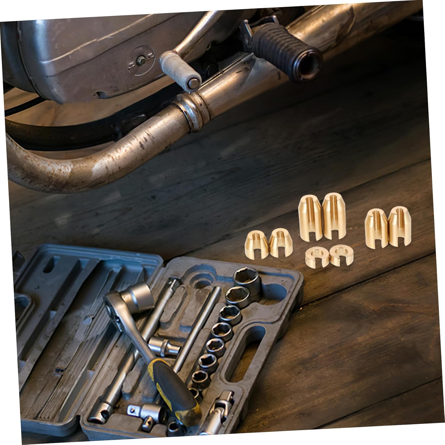 PRETYZOOM 1set Reusable Copper Wheel Weights Kit Motorcycle Tool for Enhanced Stability and Performance for Super and Dirt