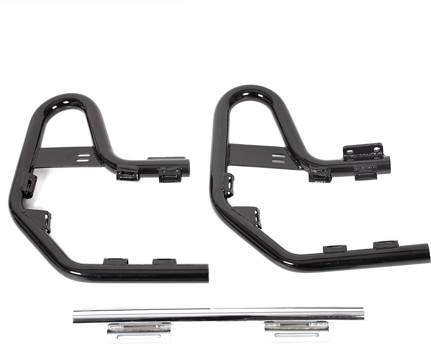 KUAFU Nerf Bars Compatible with 2001-2024 Honda TRX 250EX 250X Black w/Nets