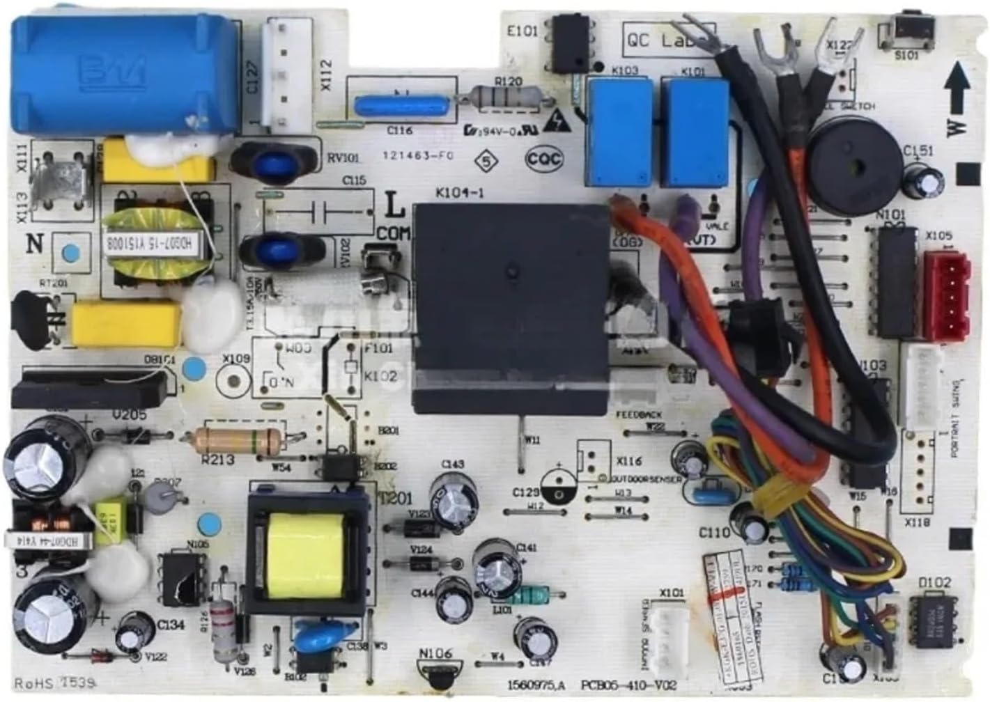 Air Conditioner Control Board PCB05-410-V02 1560975.A Circuit PCB Conditioning Parts(Type B)