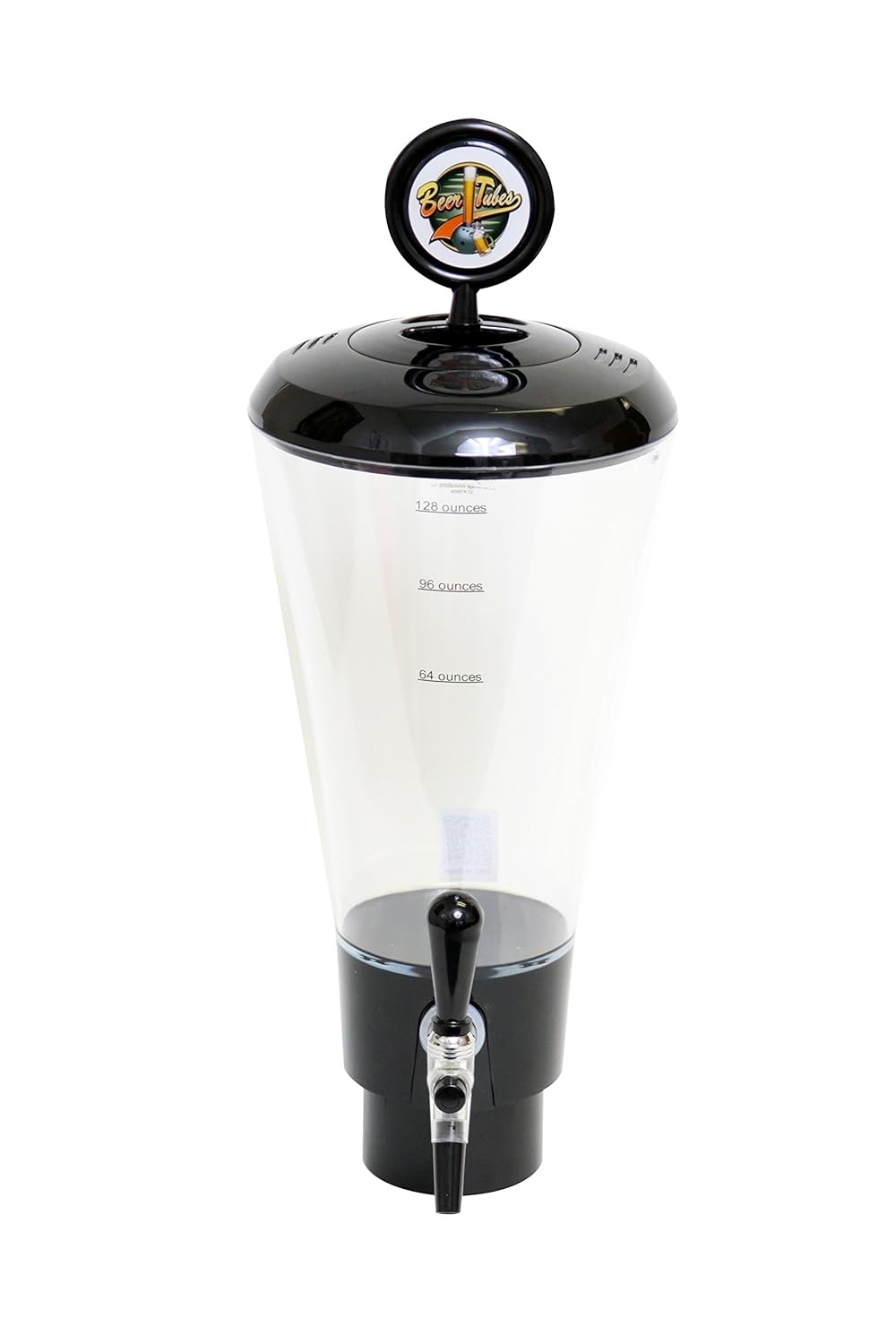 Beer Tubes Replacement Super Tube with Commercial Tap, 128 oz., Clear