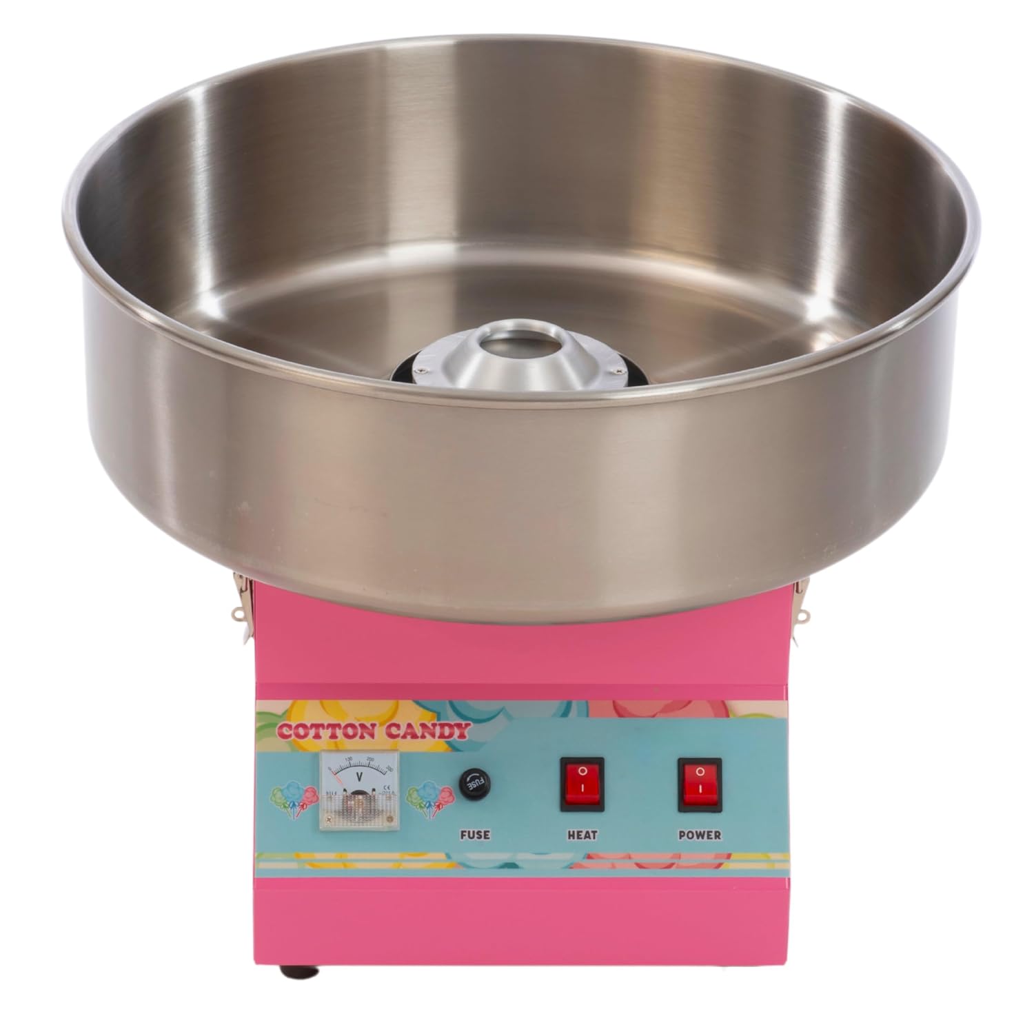 FSE COTND-21 Cotton Candy Machine with 21' Bowl, 60 Cones Per Hour, Two Replacement Belts