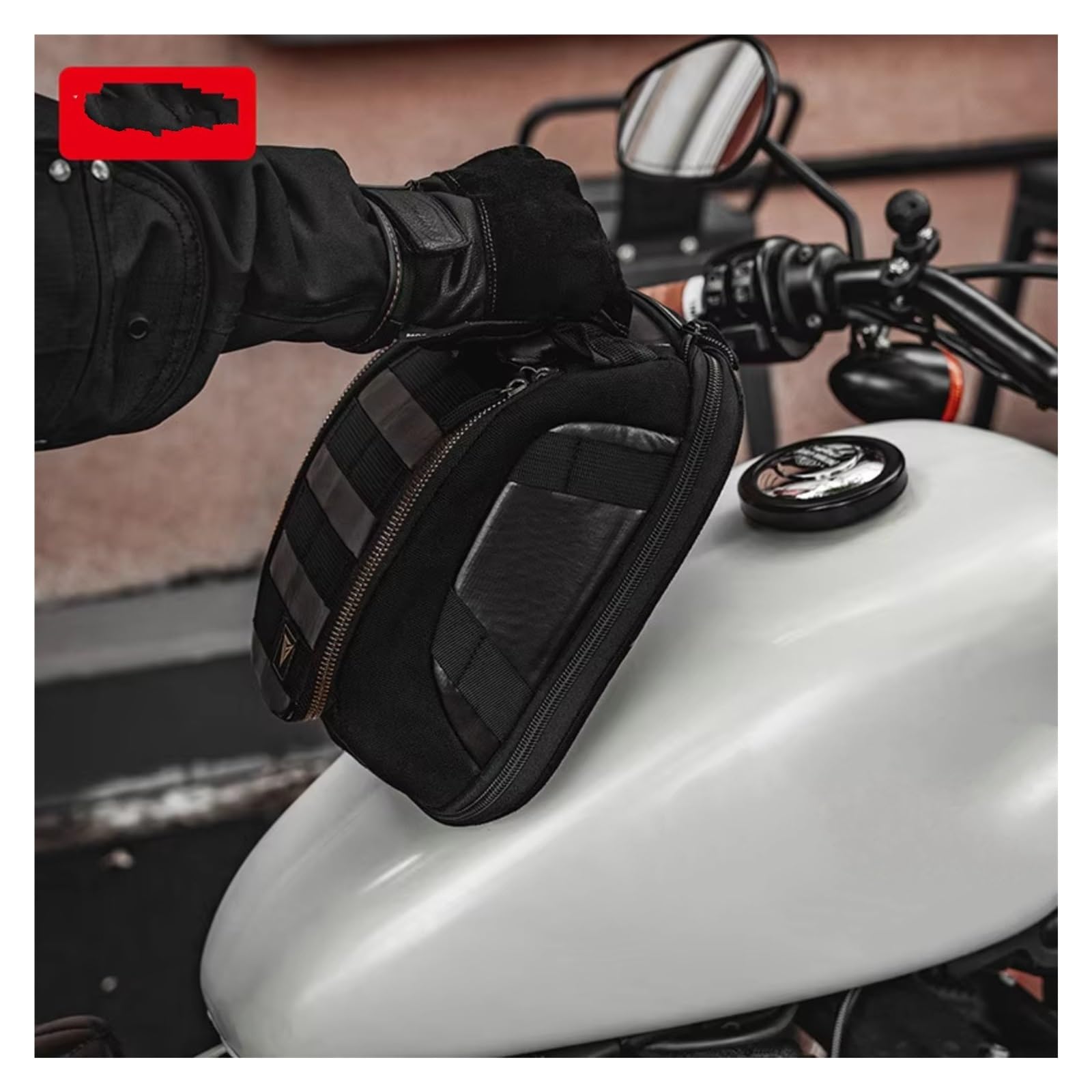Borsa Da Serbatoio Per Moto Magnetica Universale Per Impermeabile Espandibile Accessori Per Parti Per Viaggio Sacche Moto