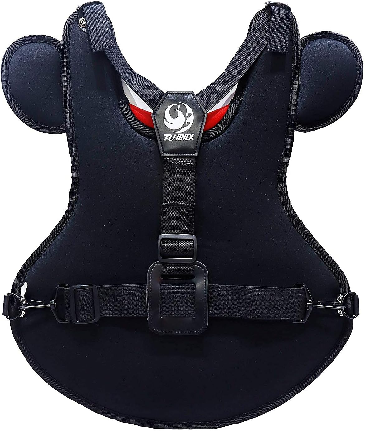 PHINIX Youth Catcher Chest Protector （14“） for Ages 9-12 (Red) : Sports & Outdoors