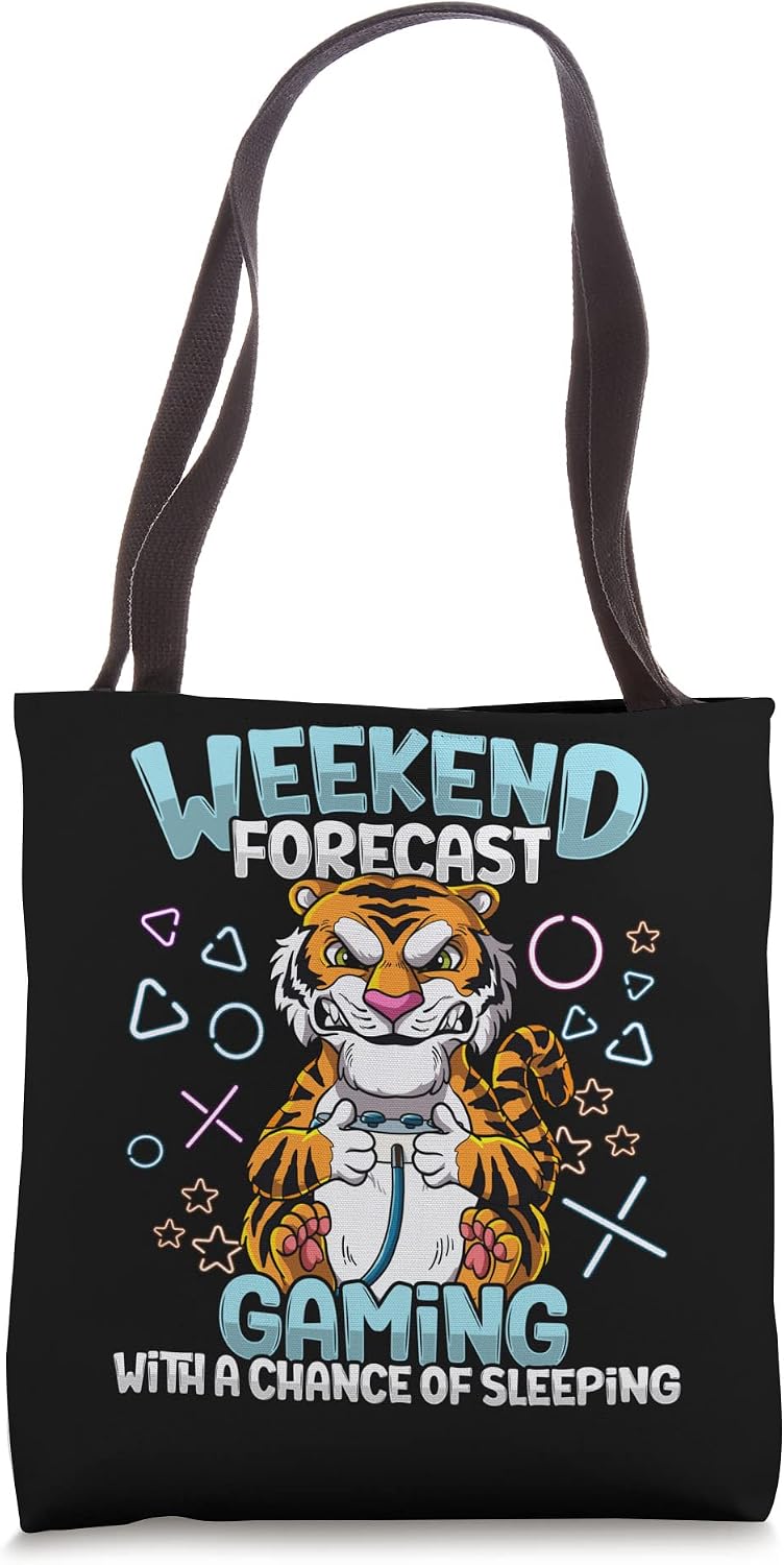 Weekend Forecast Gaming Tote Bag