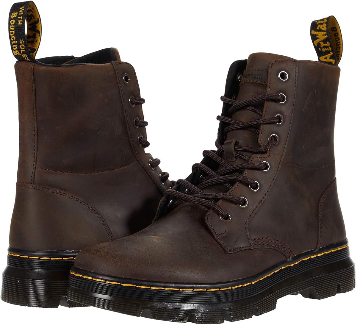 Dr. Martens unisex-adult Combs Leather