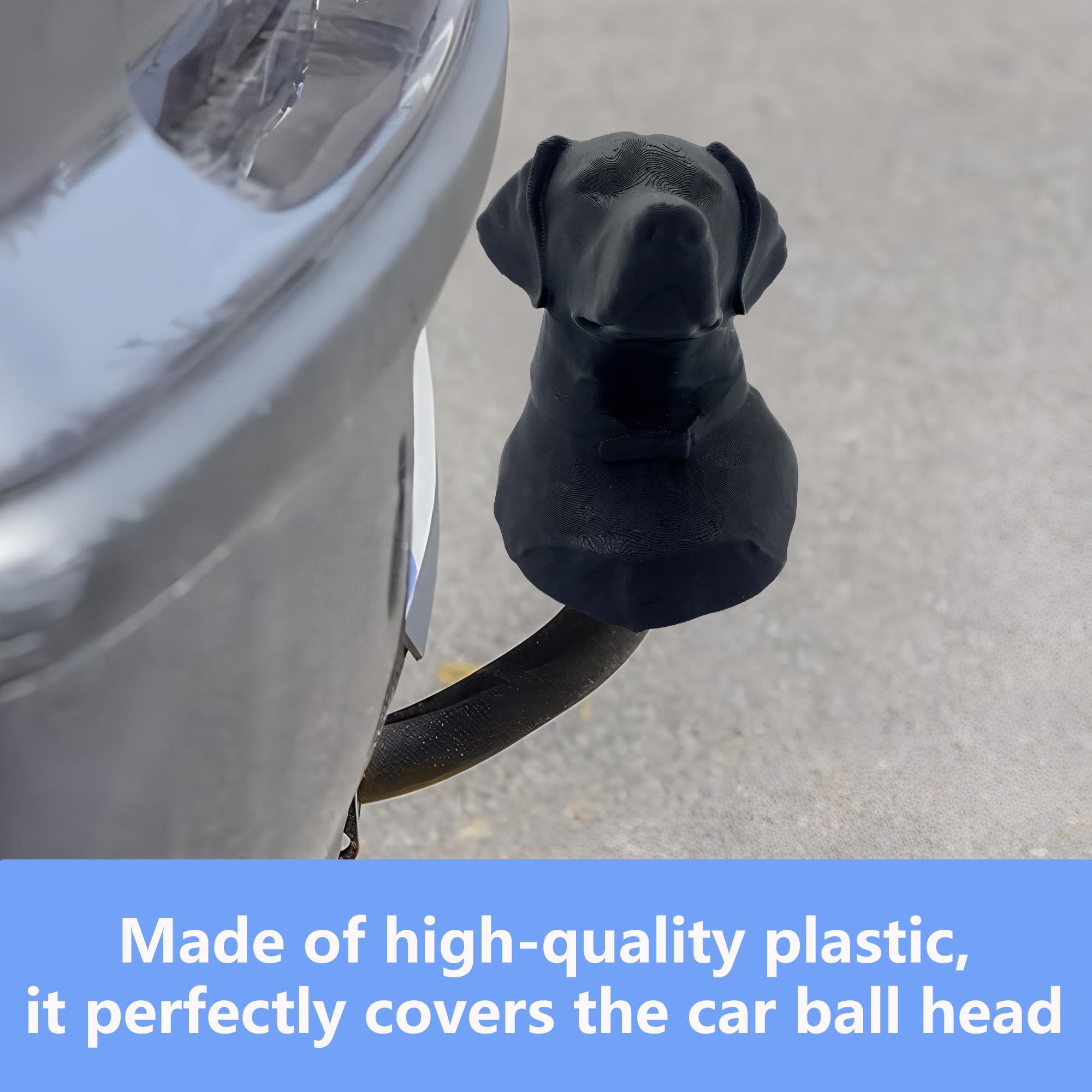 HAOBIN Universal para Bola de Remolque Cubierta de Bola Tapa Tapones para Bolas de Remolque Tapa Impermeable para Enganche de Remolque,Gancho de Remolque,Autocaravana,Caravana