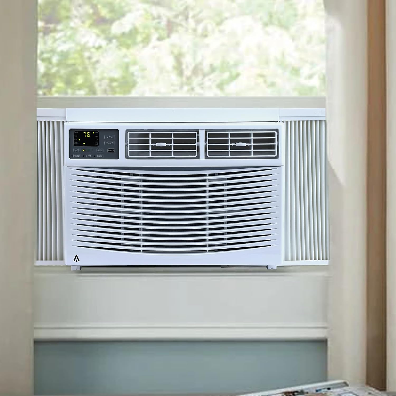 Cabihome 8,000 Btu Window Air Conditioner, Smart Air Conditi...
