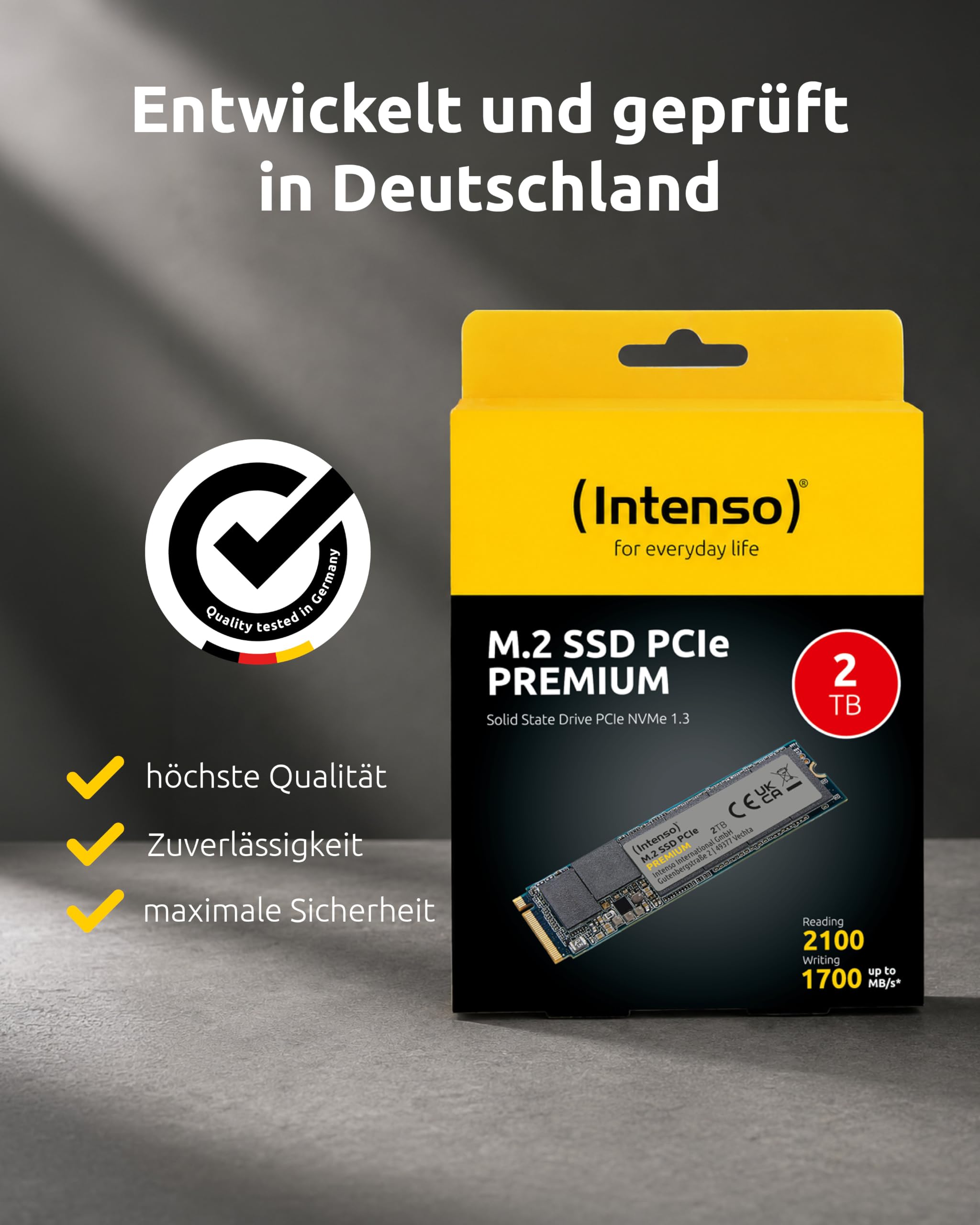 Intenso 2TB M.2 SSD PCIe Premium – Bild 7