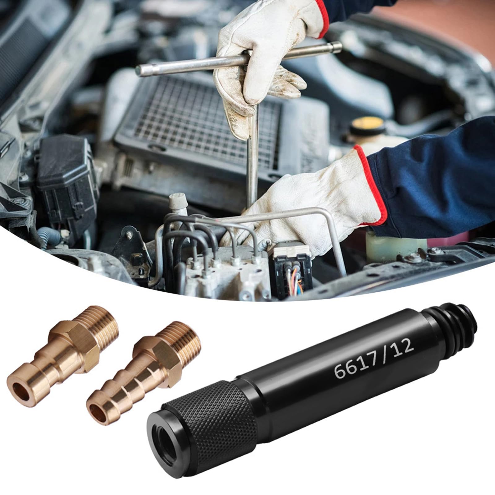 Strumento di cambio dell'adattatore del riempitore dell'olio della trasmissione bagnata dell'automobile 7 velocità ergonomico per OCL/OCK VAS6617/12 Preciso ed efficiente riempimento