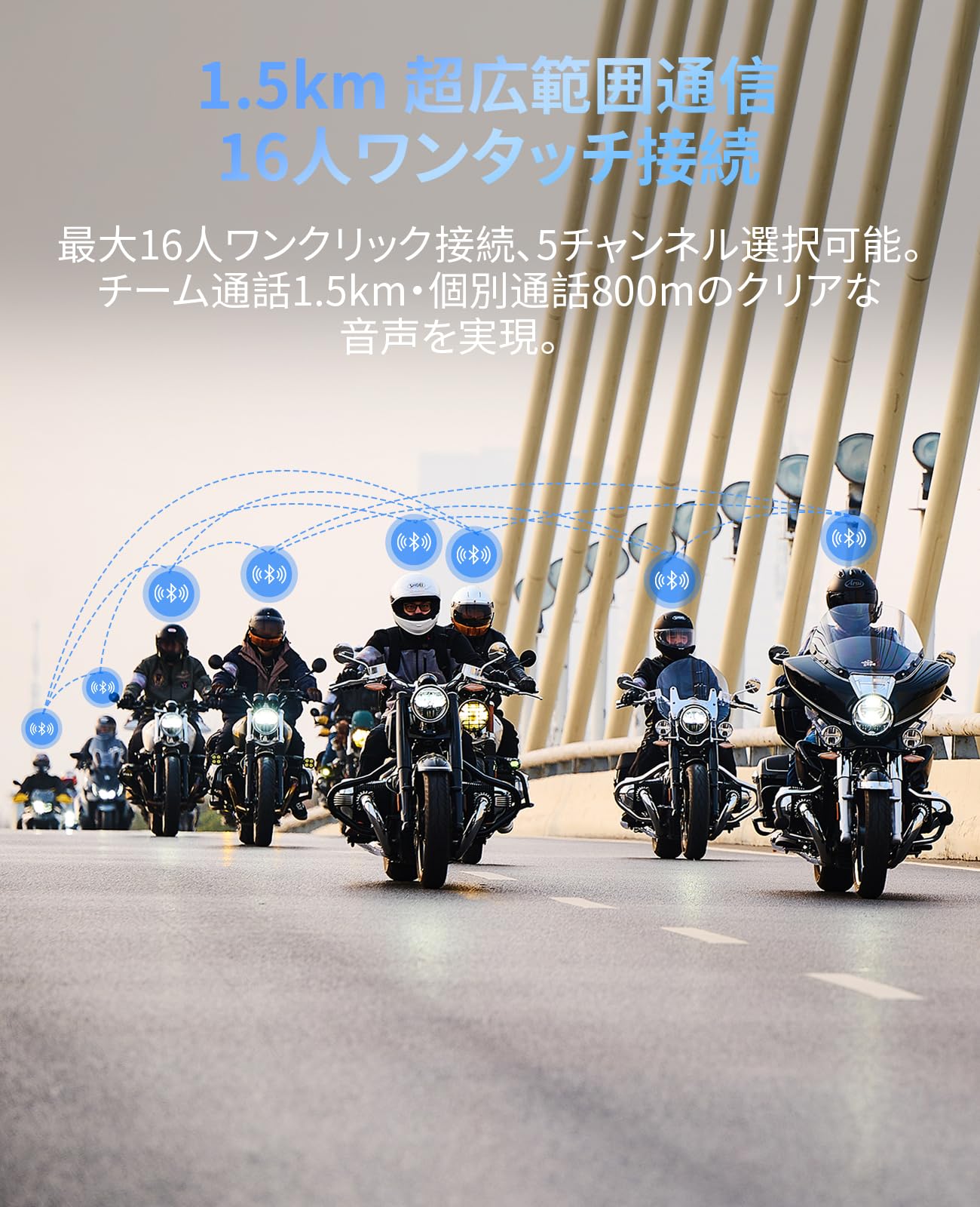 FreedConn FX PLUS Motorcycle Intercom Bluetooth Headset - Image 3