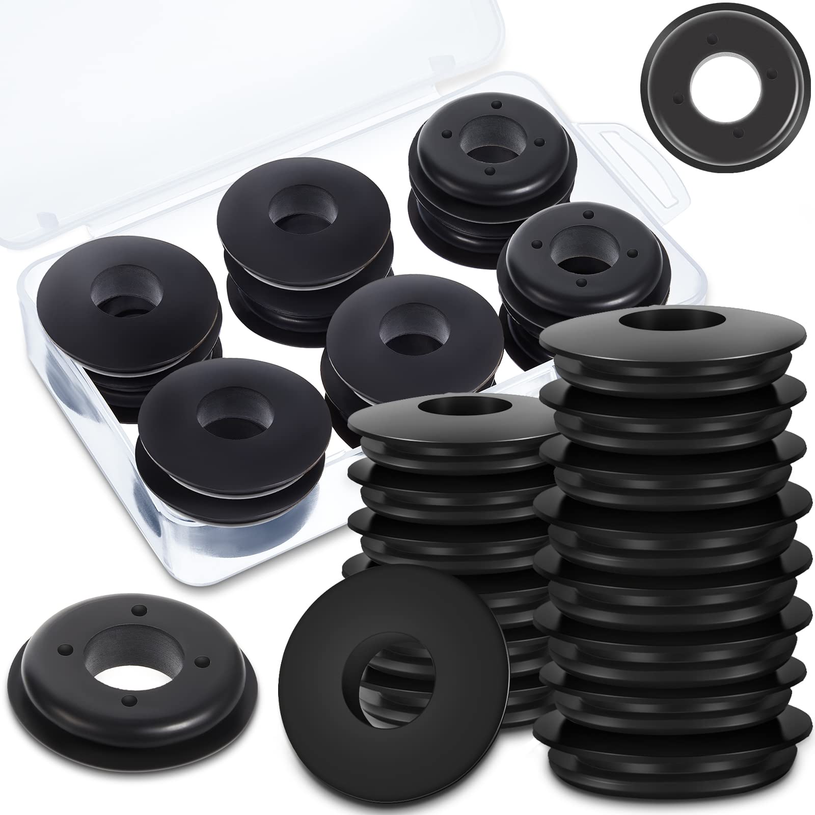 Buy 20 Packs Black Gladhand Seals Rubber Glad Hand Seal Waterproof