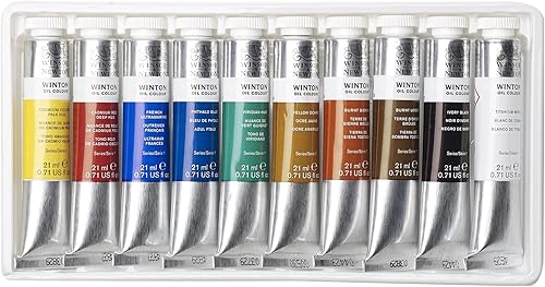 Vista 170 de Winsor & Newton Tubos de pintura Winton de aceite Azul Cerúleo
