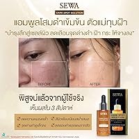 Vista 4 de Sewa Dark Spot Solution Black Ginseng Ampolla Concentrado y Super Booster 1.0 fl oz. Tratamiento de malasma, 1.01 fl oz (paquete de 1), paquete de 1