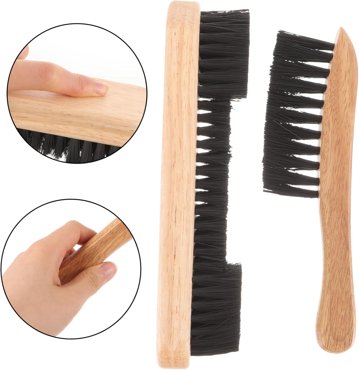 2pcs Wooden Pool Table Cleaning Brush Billiards Accessories Pool Table Sweeper Billiards Cleaning Brush Set