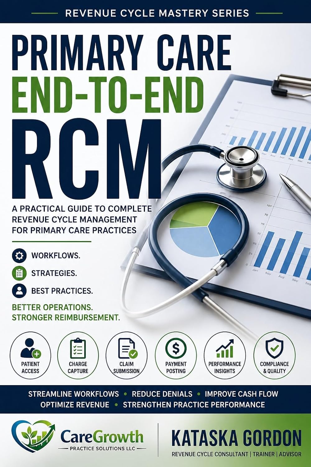 Primary Care End to End Revenue Cycle Management: Primary Care Billing • Claims Lifecycle • Denial Prevention • AR Management • RCM Workflow Guide for Medical Practices (Revenue Cycle Mastery Series)